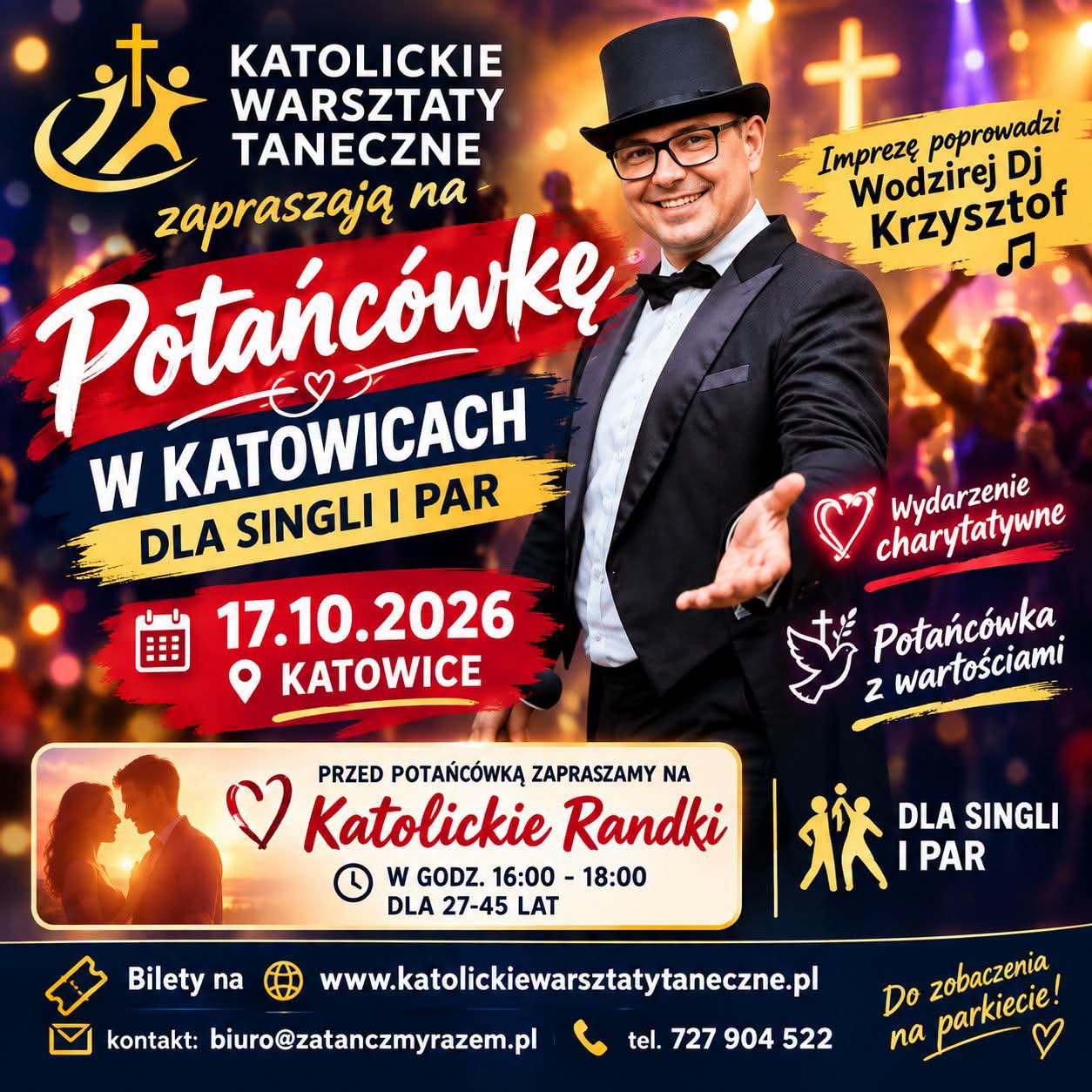Potańcówka w Katowicach 17.10.2026