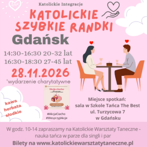 Gdańsk 28.11.2026 Katolickie Randki