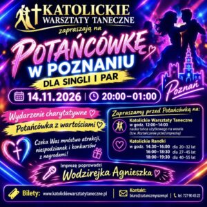 Potańcówka w Poznaniu 14.11.2026 dla singli i par